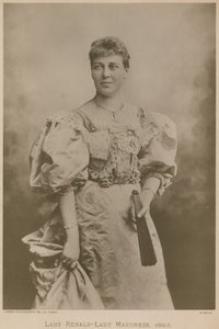 Lady Renals - Lady Mayoress, 1894-95 von English Photographer