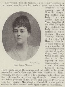 Lady Sarah Wilson von English Photographer