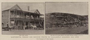 Ladysmith, wo Sir George White tapfer standhält von English Photographer