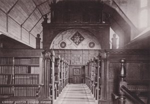 Bibliothek Merton College, Oxford von English Photographer
