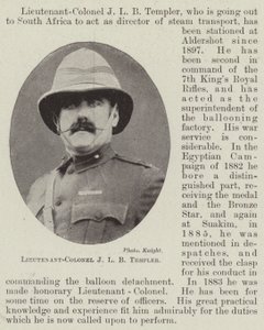 Oberstleutnant J L B Templer von English Photographer