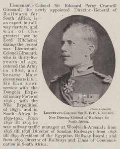Oberstleutnant Sir E. P. C. Girouard, neuer Generaldirektor der Eisenbahnen für Südafrika von English Photographer