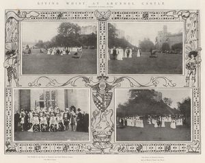 Lebendiges Whist im Arundel Castle