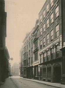 Lombard Street, London; Fotografie; datiert Juni 1885 von English Photographer