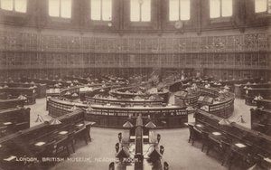 London, British Museum, Lesesaal von English Photographer