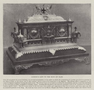 Londons Geschenk an den König von Siam
