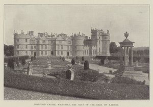 Longford Castle, Wiltshire, der Sitz des Earl of Radnor von English Photographer