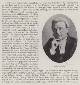 Lord Esher von English Photographer