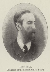 Lord Reay, Vorsitzender des Londoner Schulvorstands von English Photographer