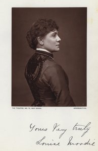 Louise Moodie (s/w Foto) von English Photographer