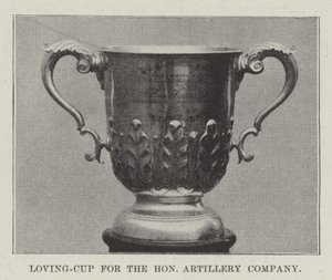 Loving-Cup für die Honourable Artillery Company von English Photographer