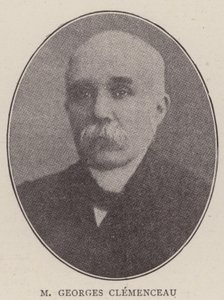 M Georges Clemenceau von English Photographer