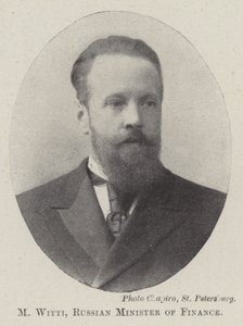 M Witti, russischer Finanzminister von English Photographer