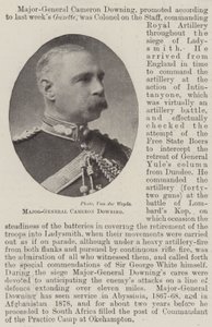 Generalmajor Cameron Downing von English Photographer