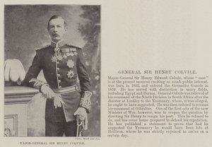 Generalmajor Sir Henry Colvile von English Photographer
