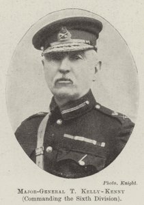 Generalmajor T Kelly-Kenny, Kommandant der sechsten Division von English Photographer