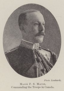Major F S Maude, Kommandant der Truppen in Kanada von English Photographer