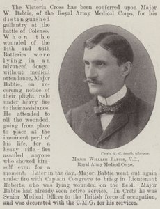 Major William Babtie, VC, Royal Army Medical Corps