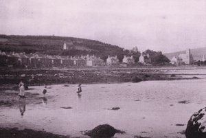 Marine Parade, Rothesay (Schwarz-Weiß-Foto)