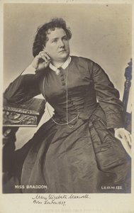 Mary Elizabeth Braddon von English Photographer