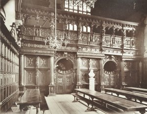 Middle Temple Hall, 1885 von English Photographer