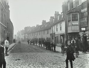 Mill Lane: von Deptford Broadway, London, 1895 von English Photographer