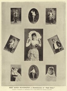 Miss Agnes Huntington: eine Erinnerung an Paul Jones von English Photographer