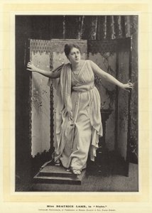Miss Beatrice Lamb in Niobe