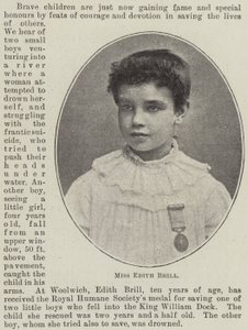 Miss Edith Brill von English Photographer