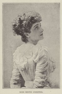 Miss Edith Chester von English Photographer