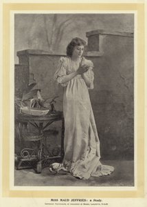 Miss Maud Jeffries: eine Studie von English Photographer