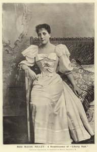 Miss Maude Millet: eine Erinnerung an Liberty Hall von English Photographer