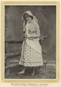 Miss Minnie Palmer: eine Erinnerung an meine Liebste von English Photographer
