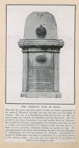 Denkmal für Theodor, König von Korsika