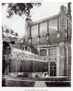 Haus von Mr. Alma Tadema, Nordseite, 34 Grove End Road, London