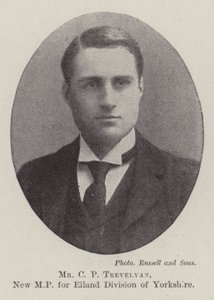 Herr C P Trevelyan, neuer Abgeordneter für die Elland-Division von Yorkshire von English Photographer