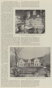 Mr. Cecil Rhodes zu Hause von English Photographer