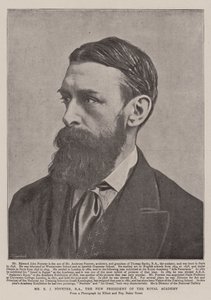 E J Poynter, RA, der neue Präsident der Royal Academy von English Photographer