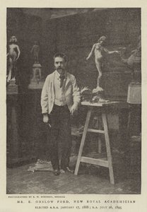 Mr. E. Onslow Ford, neuer Royal Academician