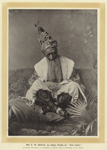 Mr E W Royce als Jabez Pasha in Don Juan