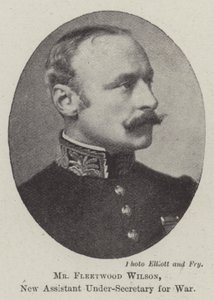 Mr. Fleetwood Wilson, neuer stellvertretender Unterstaatssekretär für Krieg von English Photographer