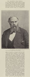 Mr. Frederick York Powell, Regius-Professor für moderne Geschichte an der Universität Oxford von English Photographer