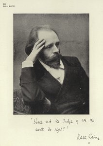 Herr Hall Caine von English Photographer