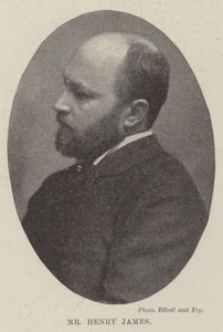 Herr Henry James von English Photographer