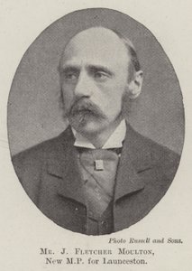 Mr. J. Fletcher Moulton, neuer Abgeordneter für Launceston von English Photographer