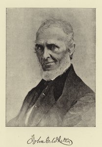 Herr John G Whittier, der Quäker-Dichter Amerikas von English Photographer