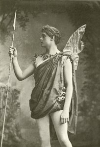 Mr Otto Stuart als Oberon (Gravur) von English Photographer