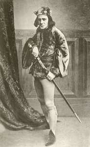 Mr Richard Mansfield als Richard III (Gravur) von English Photographer
