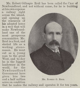 Herr Robert G. Reid von English Photographer