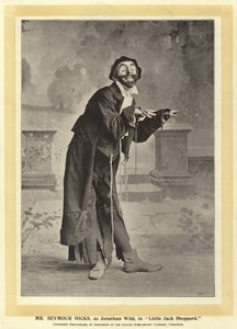Mr Seymour Hicks als Jonathan Wild in Little Jack Sheppard
